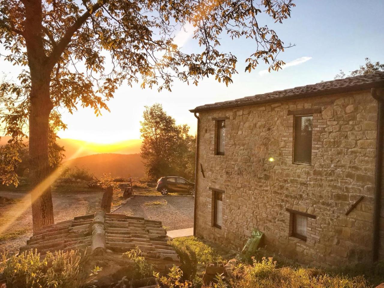 La Tana Del Picchio Villa Neviano degli Arduini Bagian luar foto
