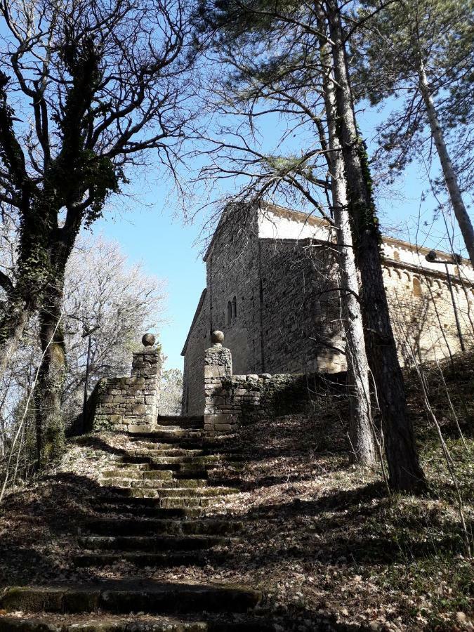 La Tana Del Picchio Villa Neviano degli Arduini Bagian luar foto